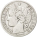 FRANCE, Cérès, 2 Francs, 1872, Paris, KM #817.1, VG(8-10), Silver, 27, Gadoury #
