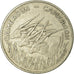 Moneta, Kamerun, 100 Francs, 1975, Paris, EF(40-45), Nikiel, KM:17