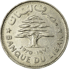 Moneta, Libano, 50 Piastres, 1970, BB+, Nichel, KM:28.1