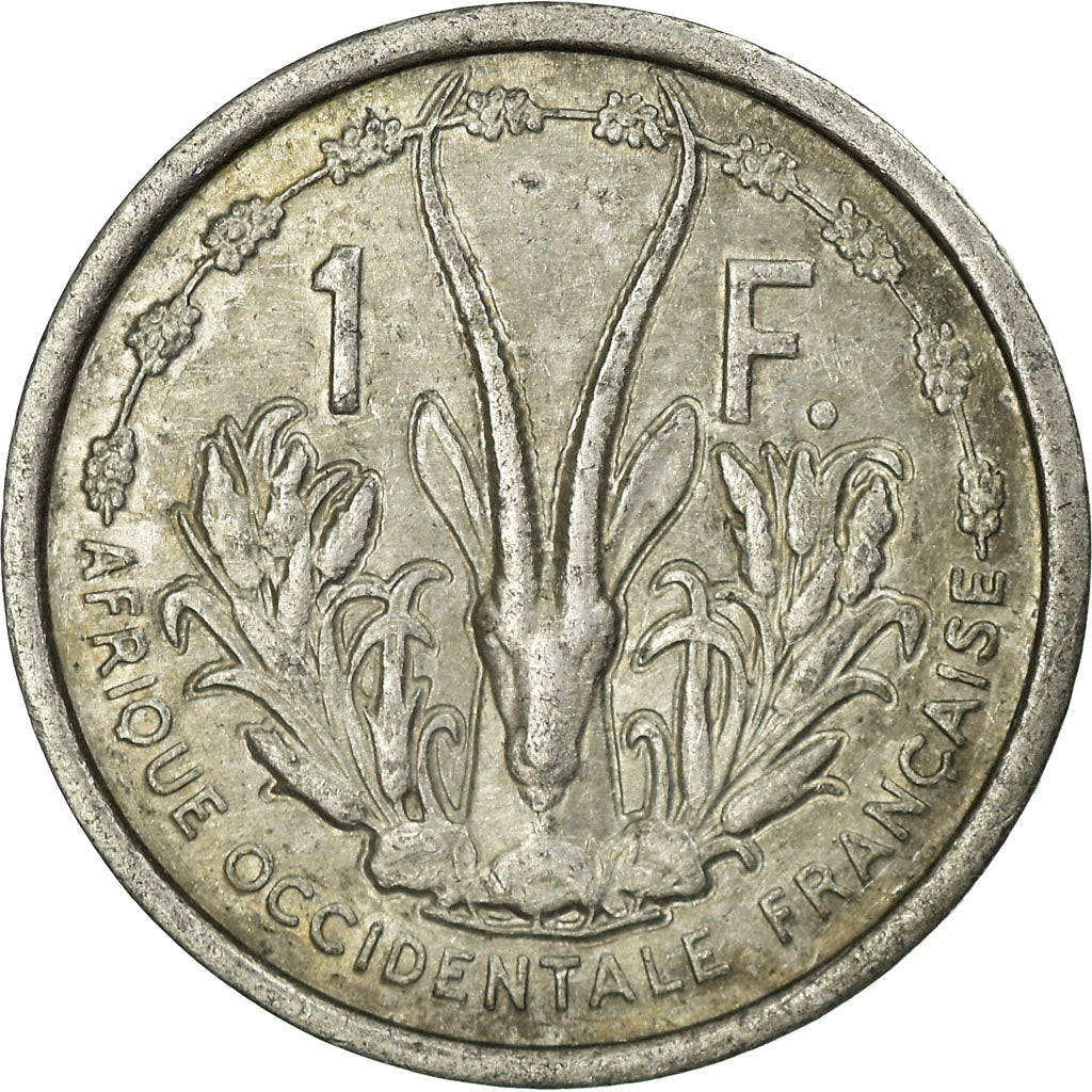 Münze, French West Africa, Franc, 1948, Paris, SS, Aluminium, KM:3