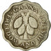 Coin, Ghana, 2-1/2 Pesewas, 1967, VF(30-35), Copper-nickel, KM:14