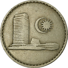 Coin, Malaysia, 20 Sen, 1969, Franklin Mint, VF(30-35), Copper-nickel, KM:4