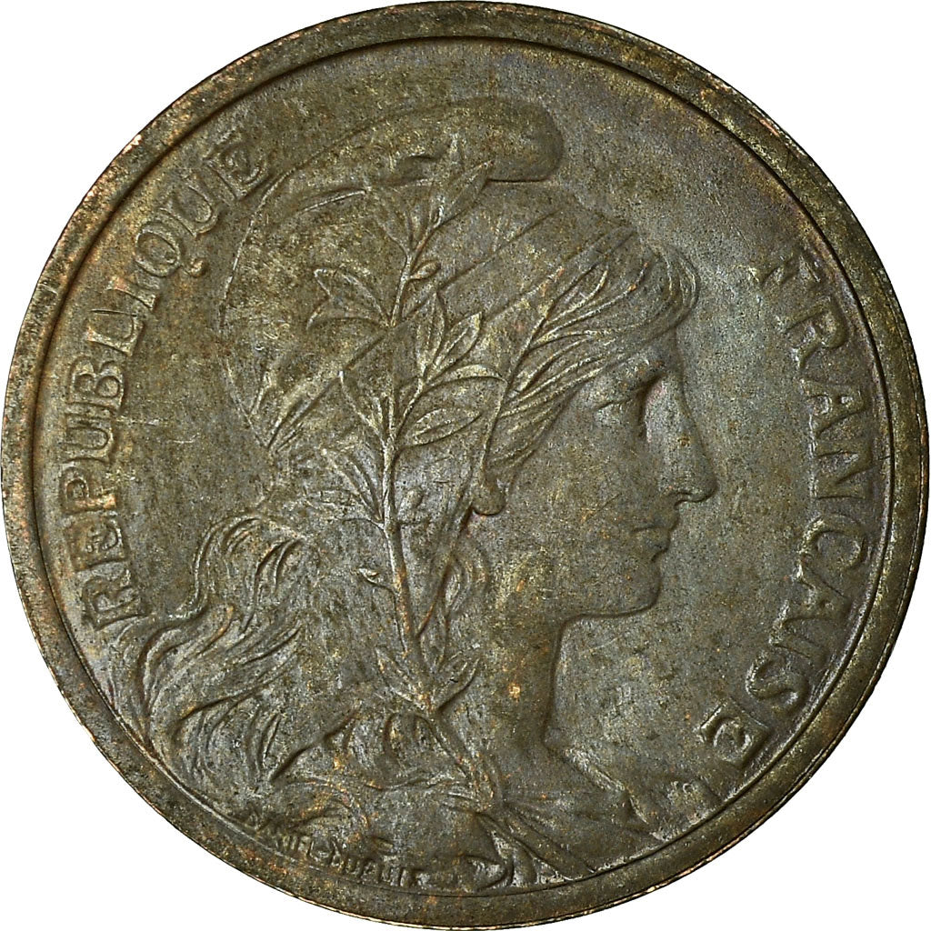 Münze, Frankreich, Dupuis, 2 Centimes, 1914, Paris, SS, Bronze, KM:841