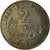 Moneda, Francia, Dupuis, 2 Centimes, 1914, Paris, MBC, Bronce, KM:841