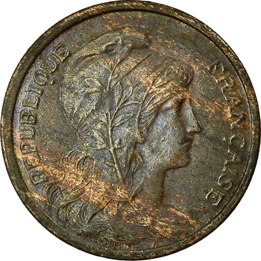 Moneta, Francia, Dupuis, Centime, 1914, Paris, BB, Bronzo, KM:840, Gadoury:90