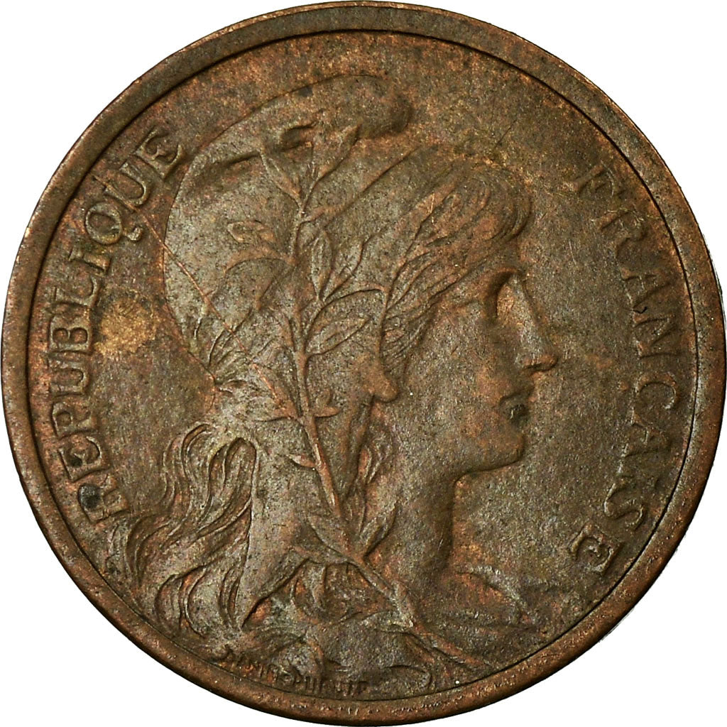 Moneta, Francia, Dupuis, Centime, 1899, Paris, BB, Bronzo, KM:840, Gadoury:90