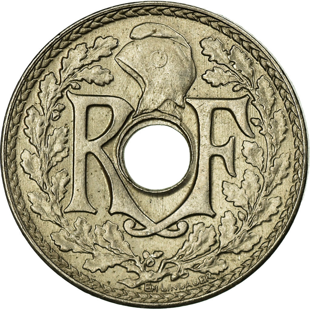 Coin, France, Lindauer, 5 Centimes, 1932, Paris, MS(63), Copper-nickel, KM:875
