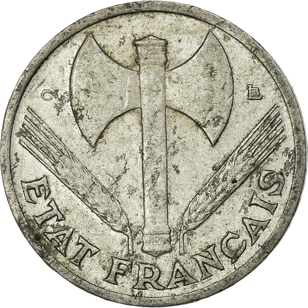 Coin, France, Bazor, 50 Centimes, 1944, Castelsarrasin, VF(30-35), Aluminum