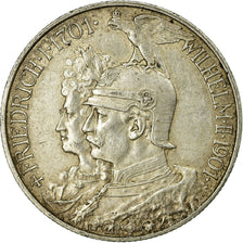 Coin, German States, PRUSSIA, Wilhelm II, 2 Mark, 1901, Berlin, EF(40-45)