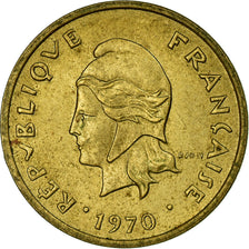 Coin, New Hebrides, 2 Francs, 1970, Paris, EF(40-45), Nickel-brass, KM:5.1