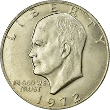 Coin, United States, Eisenhower Dollar, Dollar, 1972, U.S. Mint, Philadelphia