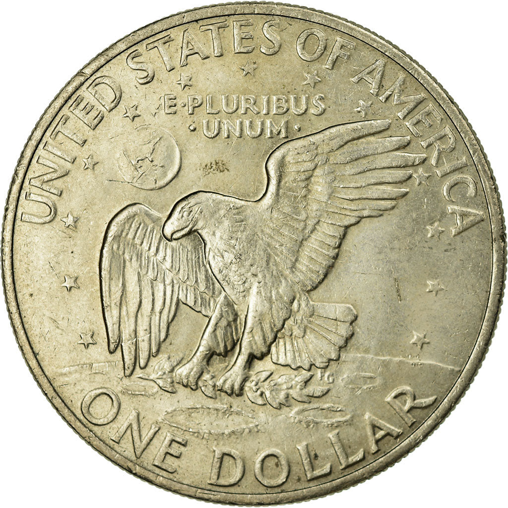 Coin, United States, Eisenhower Dollar, Dollar, 1972, U.S. Mint, Philadelphia