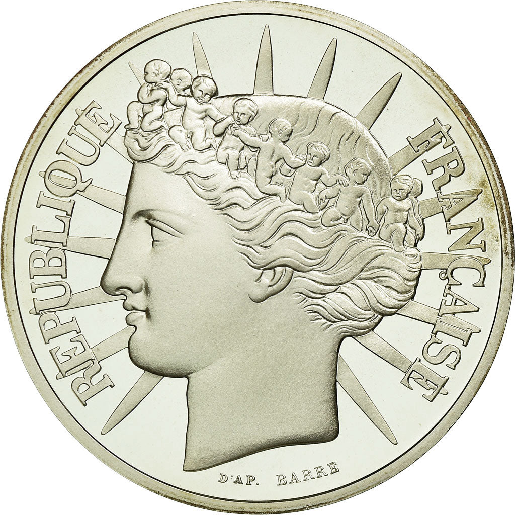 Coin, France, 100 Francs, 1988, BE, MS(65-70), Silver, KM:966a, Gadoury:903
