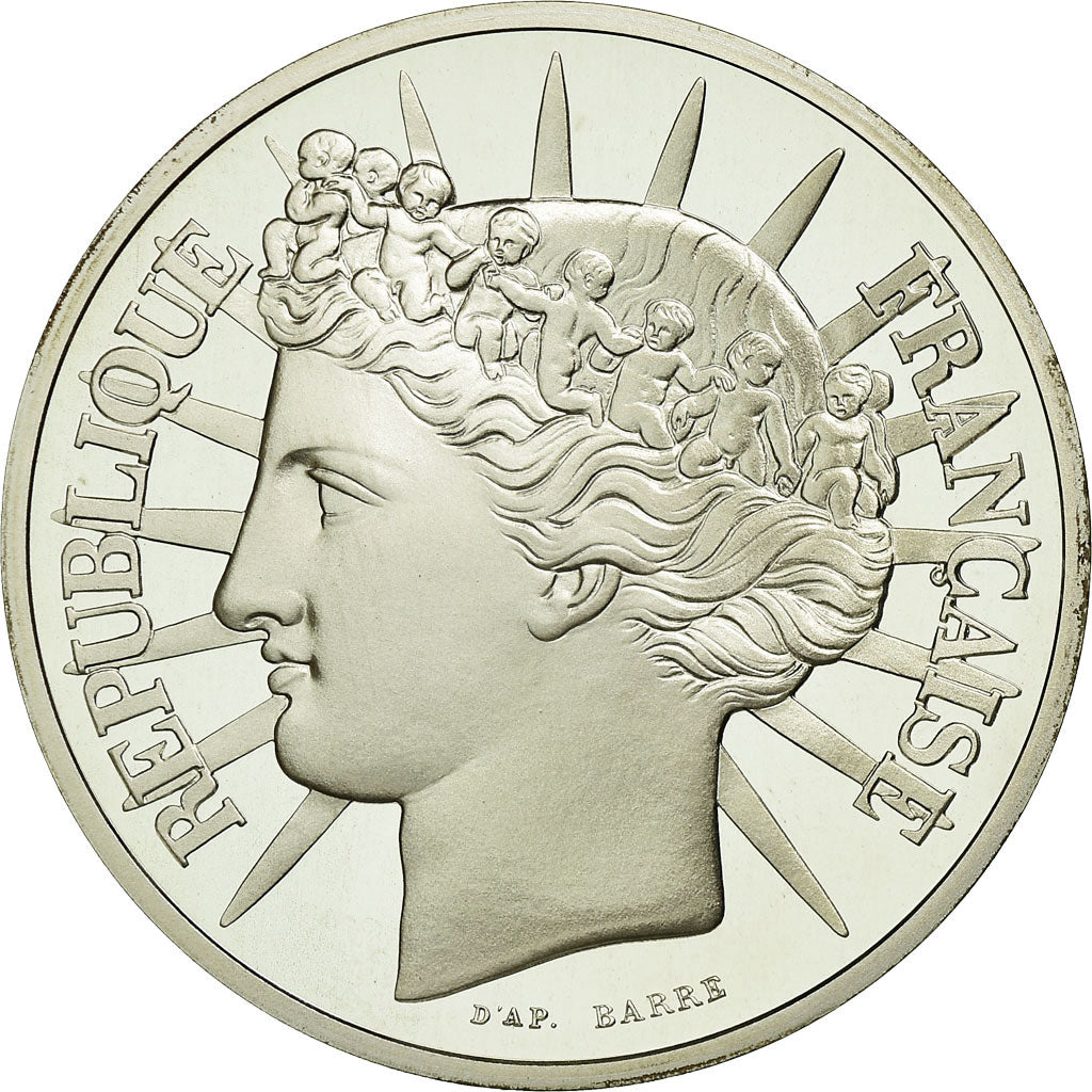 Coin, France, 100 Francs, 1988, BE, MS(65-70), Silver, KM:966a, Gadoury:903