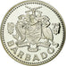 Coin, Barbados, 10 Dollars, 1975, Franklin Mint, Proof, MS(65-70), Silver