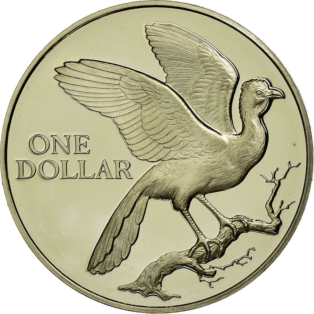 Coin, TRINIDAD & TOBAGO, Dollar, 1975, Franklin Mint, Proof, MS(65-70)
