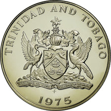 Coin, TRINIDAD & TOBAGO, 50 Cents, 1975, Franklin Mint, MS(65-70)