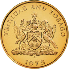 Coin, TRINIDAD & TOBAGO, Cent, 1975, Franklin Mint, Proof, MS(65-70), Bronze