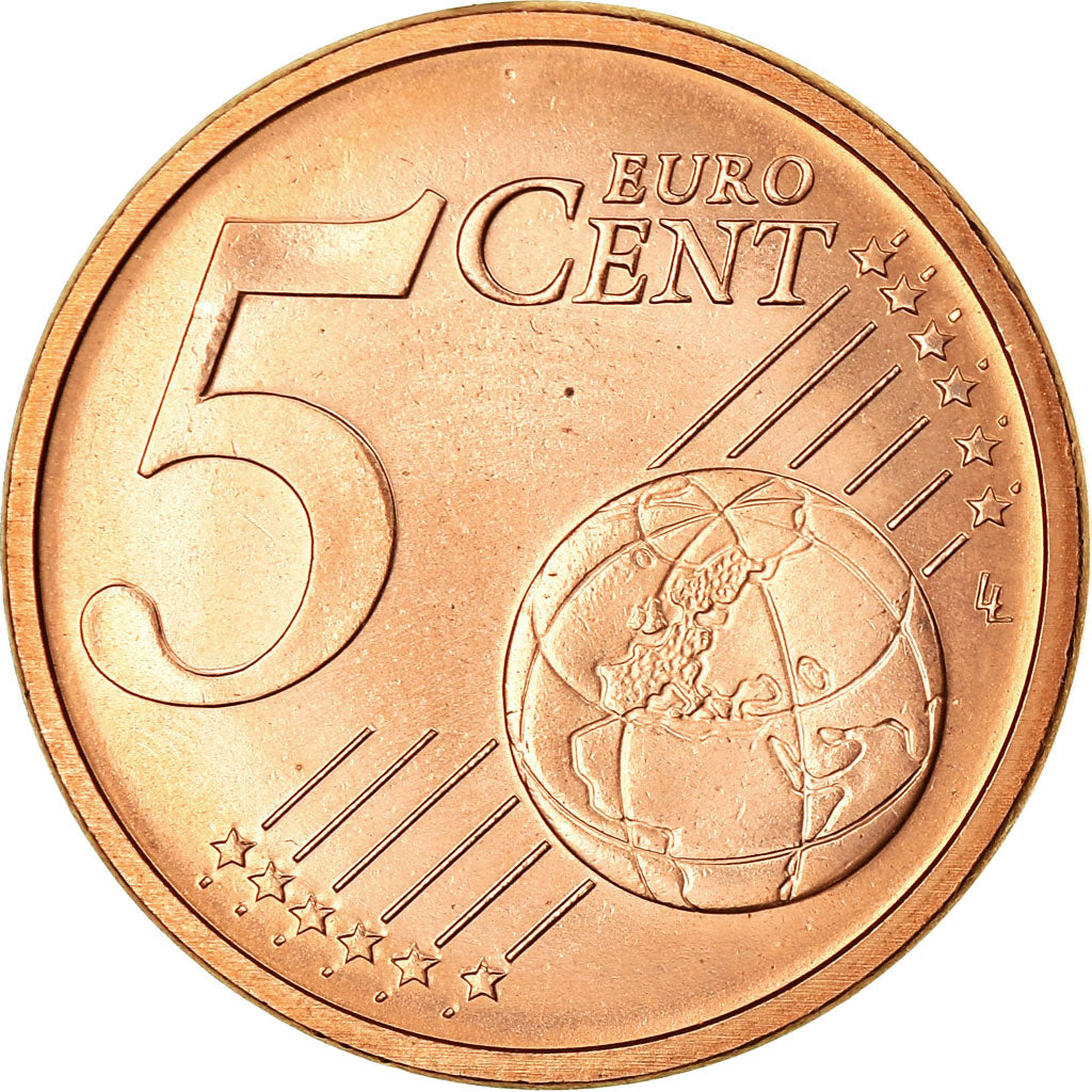 CITTÀ DEL VATICANO, 5 Euro Cent, 2009, SPL, Acciaio placcato rame, KM:377