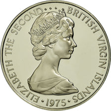 Coin, BRITISH VIRGIN ISLANDS, Elizabeth II, 50 Cents, 1975, Franklin Mint
