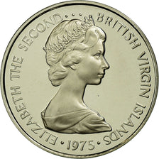 Coin, BRITISH VIRGIN ISLANDS, Elizabeth II, 5 Cents, 1975, Franklin Mint