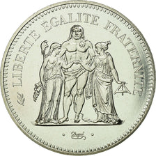 Moneta, Francia, Hercule, 50 Francs, 1974, Paris, FDC, Argento, KM:941.1