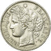 Munten, Frankrijk, Cérès, 2 Francs, 1871, Bordeaux, ZF+, Zilver, KM:816.2