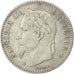FRANCE, 50 Centimes, 1865, Paris, KM #814.1, EF(40-45), Silver, Gadoury #417,...
