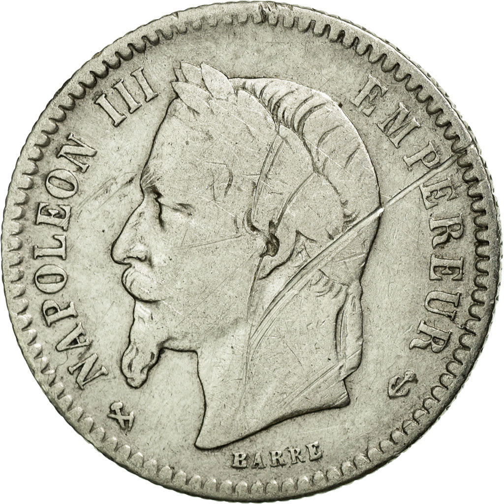Coin, France, Napoleon III, Napoléon III, 50 Centimes, 1864, Bordeaux