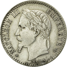Moneta, Francja, Napoleon III, Napoléon III, 50 Centimes, 1865, Strasbourg