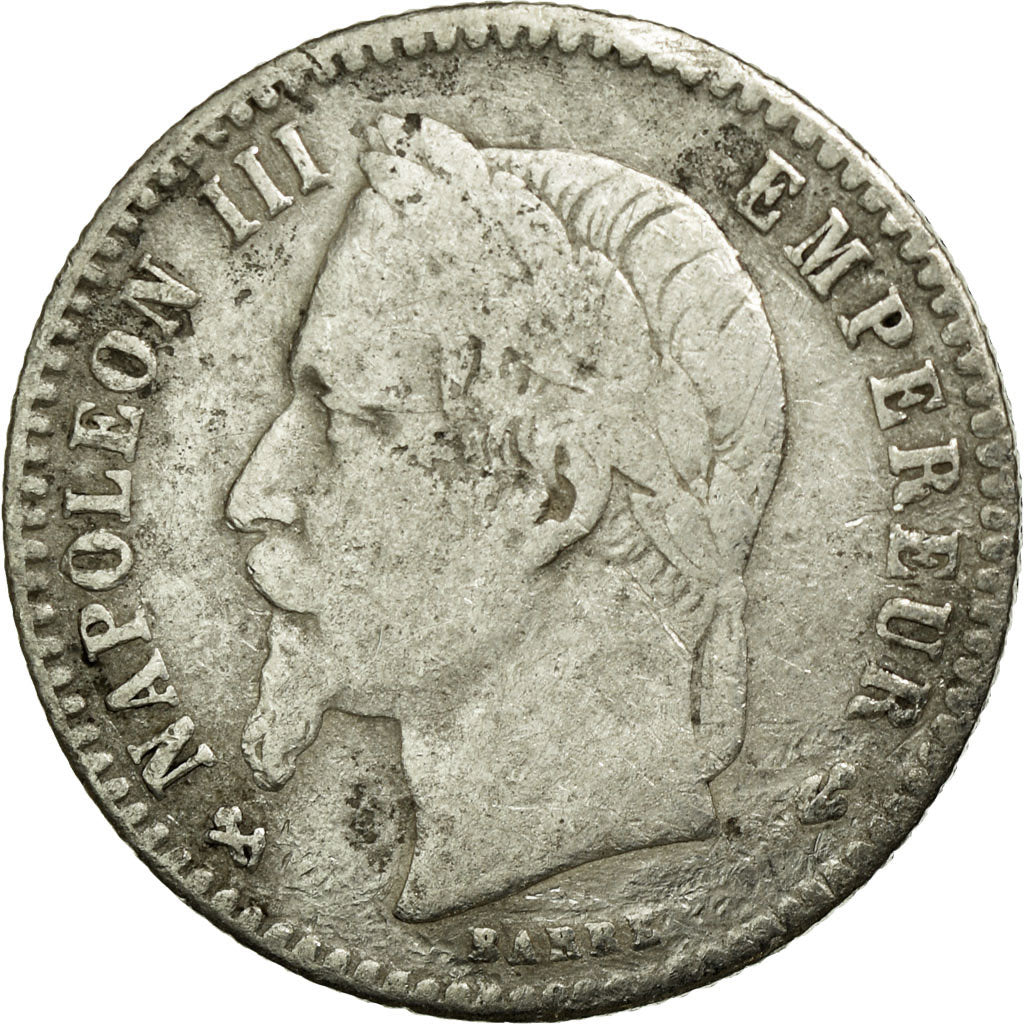 Coin, France, Napoleon III, Napoléon III, 50 Centimes, 1864, Bordeaux