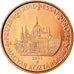 Ungheria, Fantasy euro patterns, 5 Euro Cent, 2003, FDC, Rame