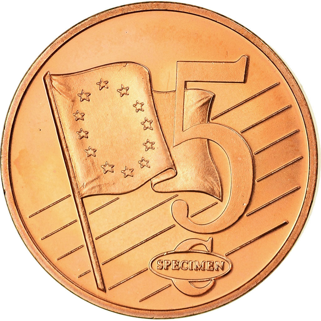 Ungarn, Fantasy euro patterns, 5 Euro Cent, 2003, STGL, Kupfer