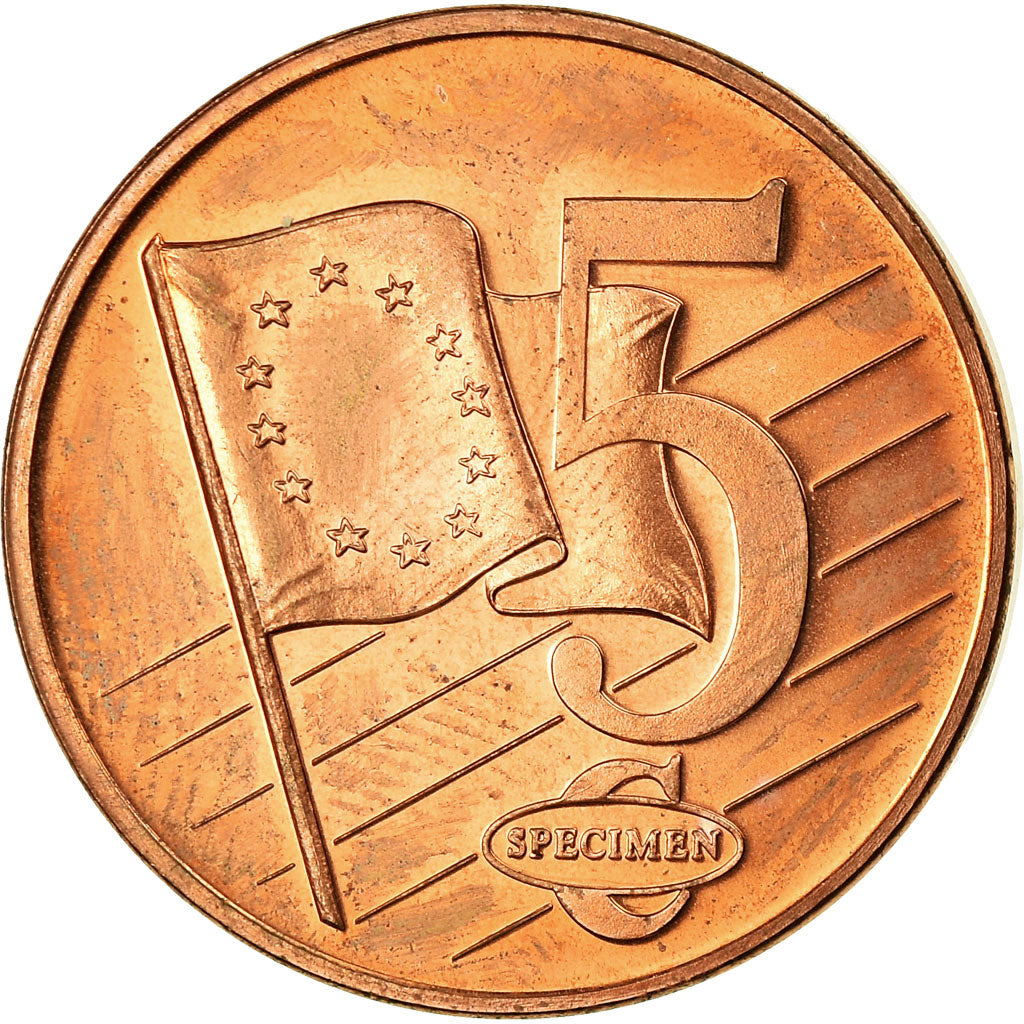 Estonia, Fantasy euro patterns, 5 Euro Cent, 2003, SPL, Rame