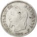 FRANCE, Napoléon III, 20 Centimes, 1868, Strasbourg, KM #808.2, VF(30-35), S...