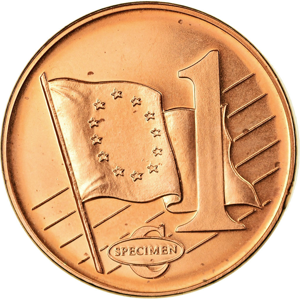 Hungary, Fantasy euro patterns, Euro Cent, 2007, MS(65-70), Copper