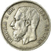 Coin, Belgium, Leopold II, 5 Francs, 5 Frank, 1873, EF(40-45), Silver, KM:24