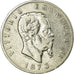 Coin, Italy, Vittorio Emanuele II, 5 Lire, 1873, Milan, EF(40-45), Silver