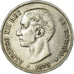 Coin, Spain, Alfonso XII, 5 Pesetas, 1875, Madrid, EF(40-45), Silver, KM:671