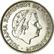 Moneta, Holandia, Juliana, 2-1/2 Gulden, 1960, AU(55-58), Srebro, KM:185