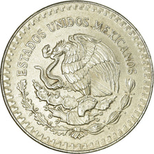Moneda, México, Onza, Troy Ounce of Silver, 1986, Mexico City, EBC, Plata