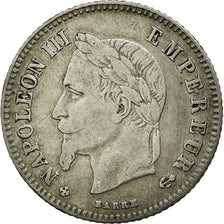 Coin, France, Napoleon III, Napoléon III, 20 Centimes, 1864, Strasbourg