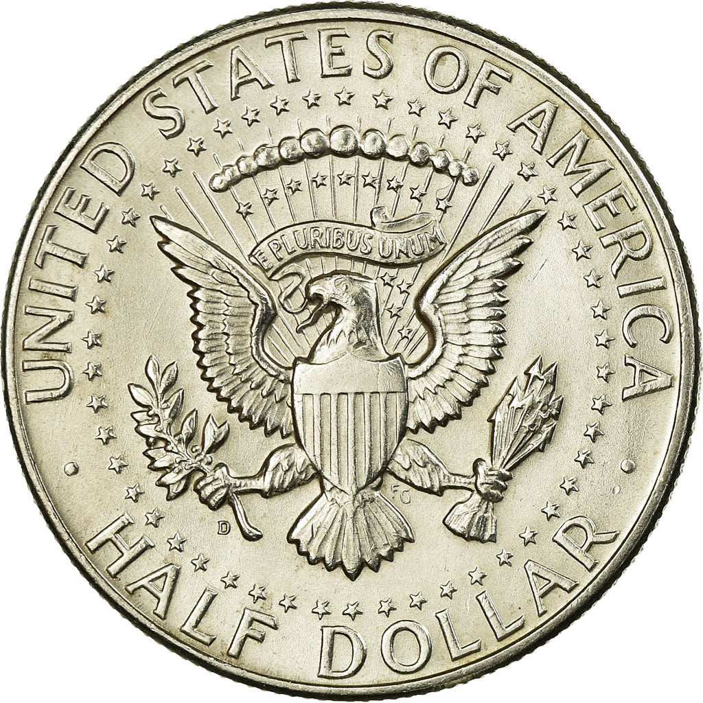 Coin, United States, Kennedy Half Dollar, Half Dollar, 1964, U.S. Mint
