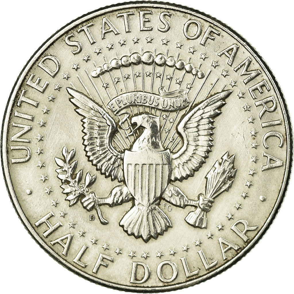 Coin, United States, Kennedy Half Dollar, Half Dollar, 1964, U.S. Mint