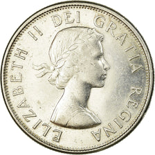 Coin, Canada, Elizabeth II, 50 Cents, 1964, Royal Canadian Mint, Ottawa