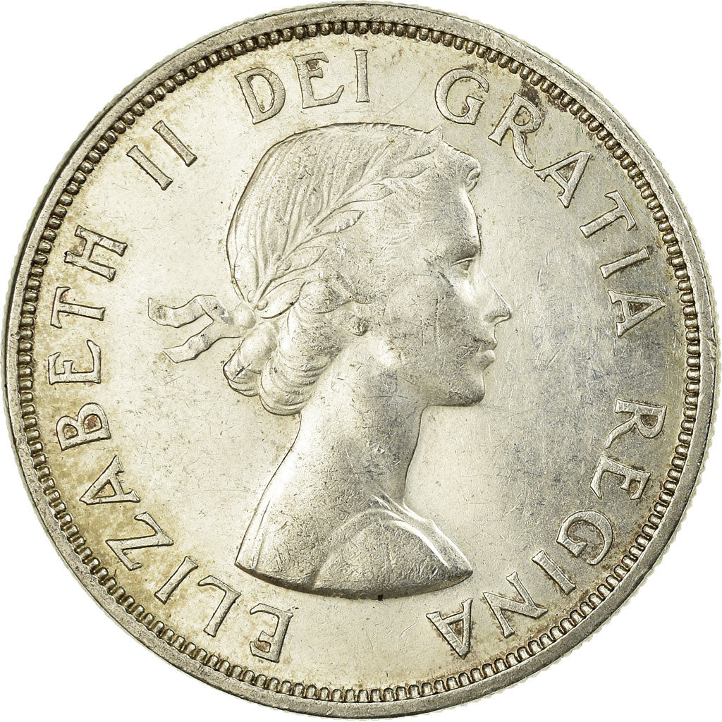 Coin, Canada, Elizabeth II, Dollar, 1963, Royal Canadian Mint, Ottawa