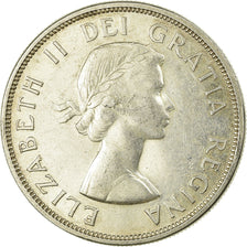 Coin, Canada, Elizabeth II, Dollar, 1961, Royal Canadian Mint, Ottawa