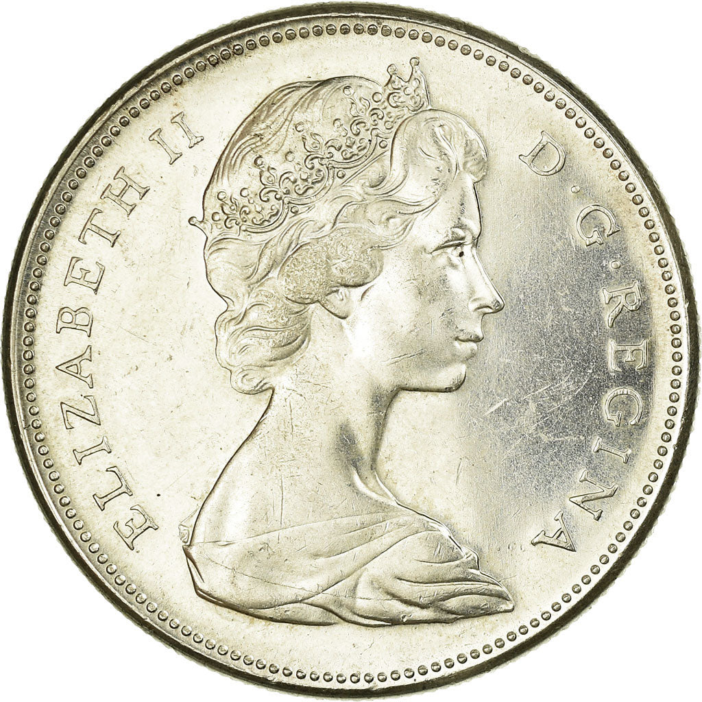 Coin, Canada, Elizabeth II, Dollar, 1967, Royal Canadian Mint, Ottawa