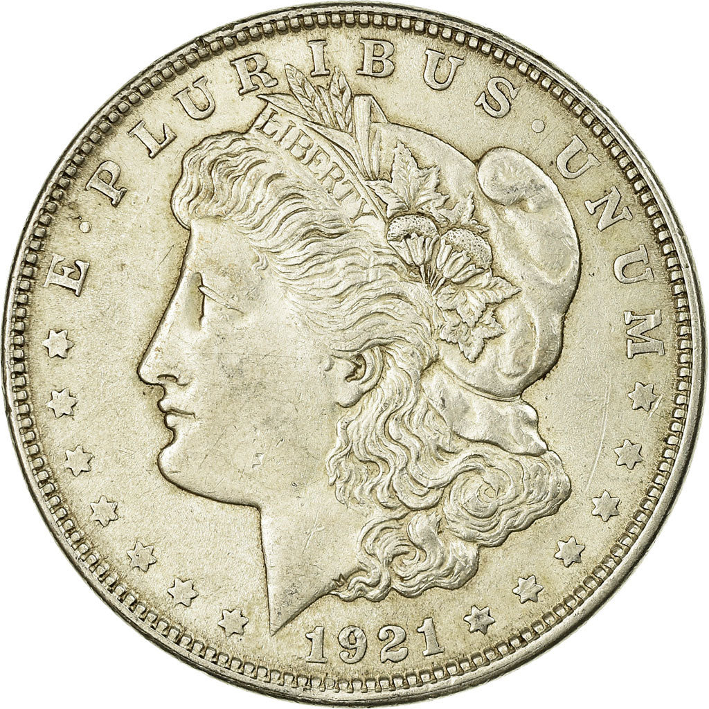 Moneta, Stati Uniti, Morgan Dollar, Dollar, 1921, U.S. Mint, Philadelphia, BB