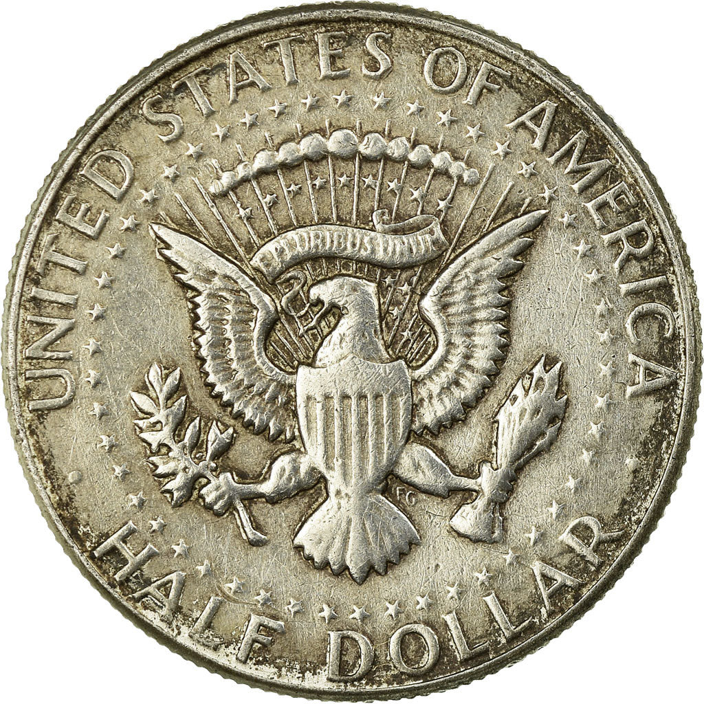 Coin, United States, Kennedy Half Dollar, Half Dollar, 1964, U.S. Mint